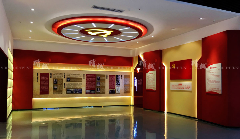 宝鸡华山论剑党建馆设计与施工 宝鸡华山论剑党建馆设计与施工