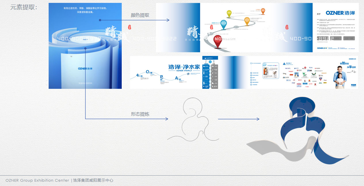 咸阳浩泽集团企业展厅设计效果图 咸阳浩泽集团企业展厅设计效果图