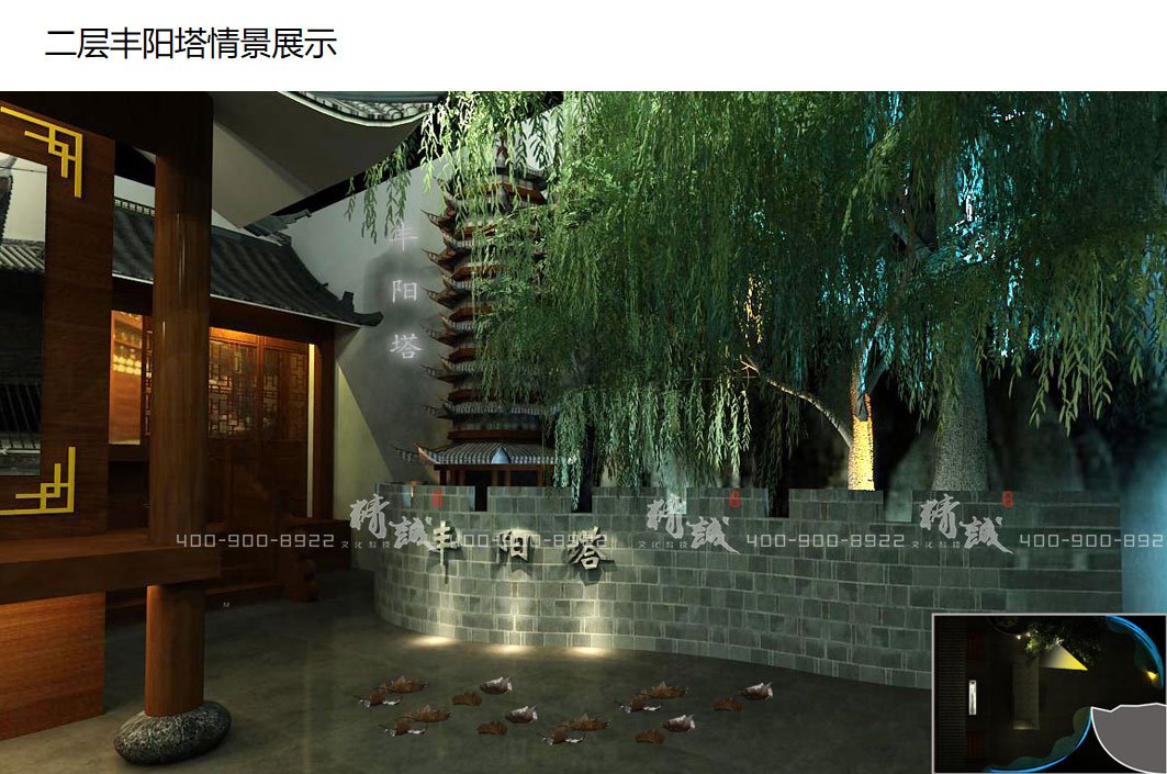 旅游行业展厅设计效果图 旅游行业展厅设计效果图