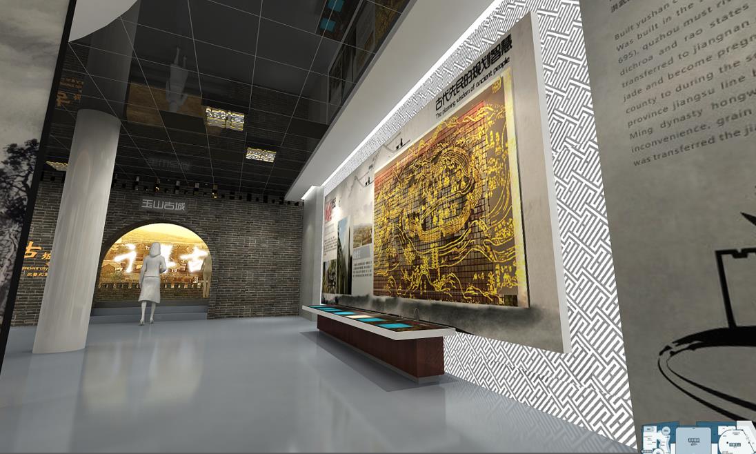 玉山县规划展示厅设计效果图 玉山县规划展示厅设计效果图