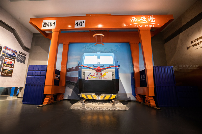 铁路香蕉视频免费下载APP施工-陕西铁路陈列馆案例展示 铁路香蕉视频免费下载APP施工-陕西铁路陈列馆案例展示