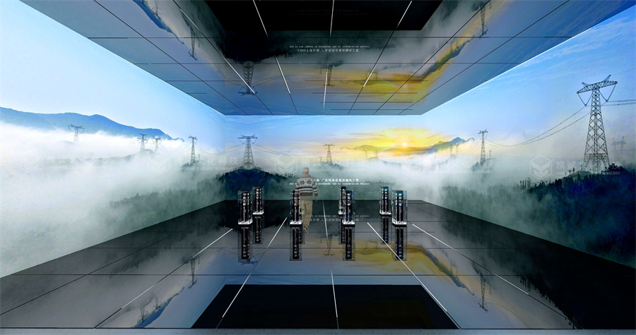 电力行业展厅设计-国西北电力设计院智慧综合展厅 电力行业展厅设计-国西北电力设计院智慧综合展厅