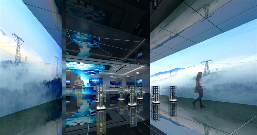 电力行业展厅设计-国西北电力设计院智慧综合展厅 电力行业展厅设计-国西北电力设计院智慧综合展厅