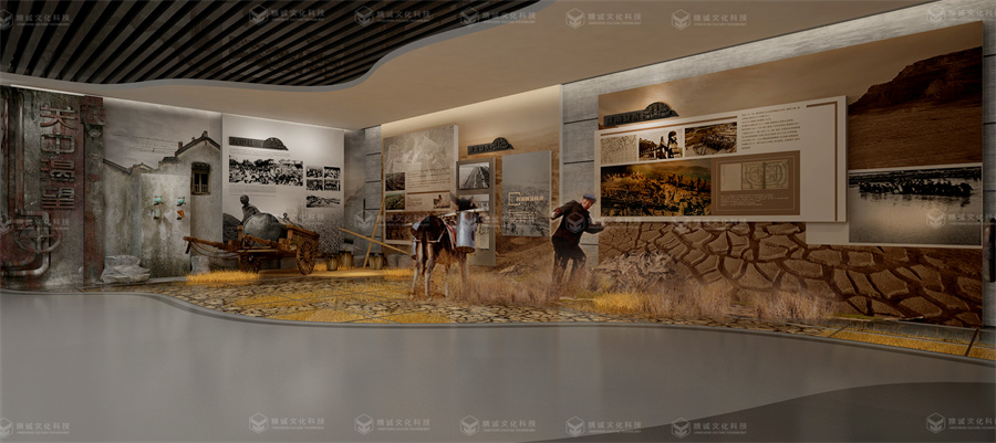 水系工程展厅设计-引汉济渭实验基地展厅 水系工程展厅设计-引汉济渭实验基地展厅