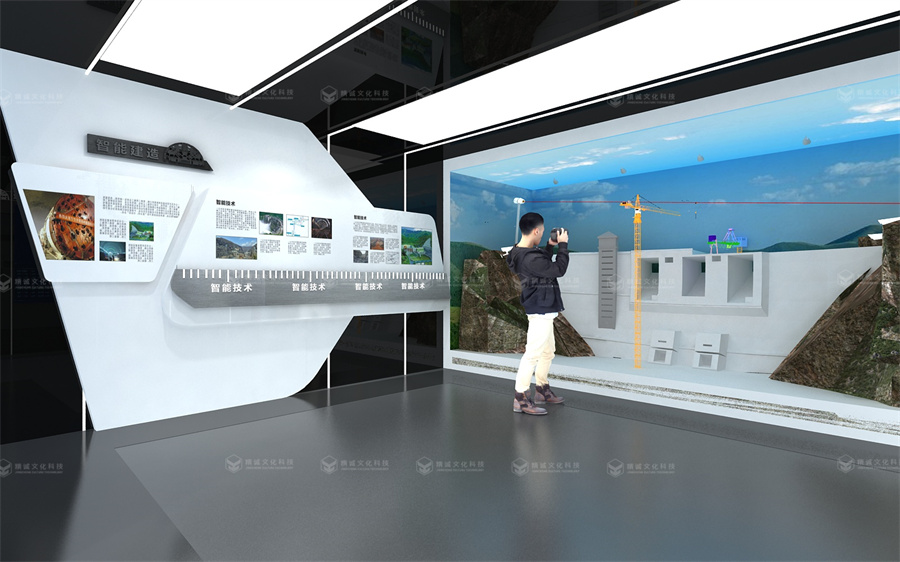 水系工程展厅设计-引汉济渭实验基地展厅 水系工程展厅设计-引汉济渭实验基地展厅