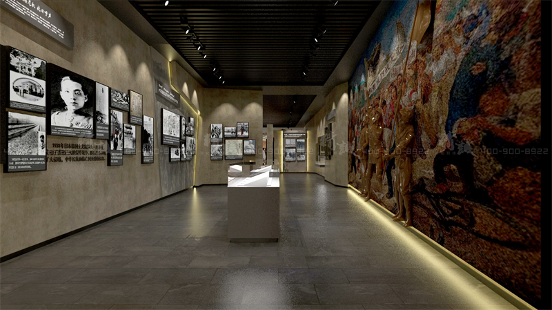 西安事变纪念馆设计施工-文博类展厅案例 西安事变纪念馆设计施工-文博类展厅案例