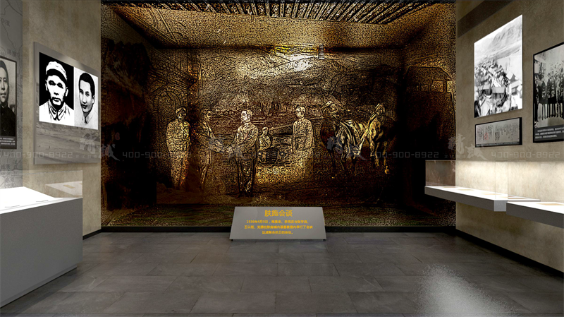 西安事变纪念馆设计施工-文博类展厅案例 西安事变纪念馆设计施工-文博类展厅案例