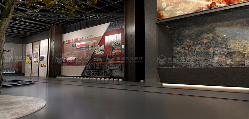 巴山精神纪念馆设计-文博类展厅设计 巴山精神纪念馆设计-文博类展厅设计