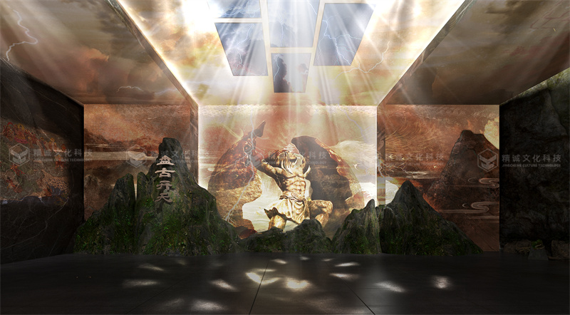 神话展厅设计-潼关古城中国神话展厅