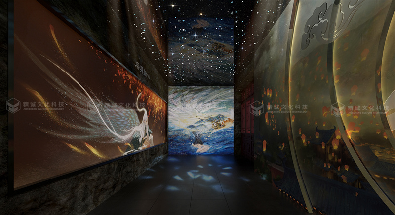 神话展厅设计-潼关古城中国神话展厅