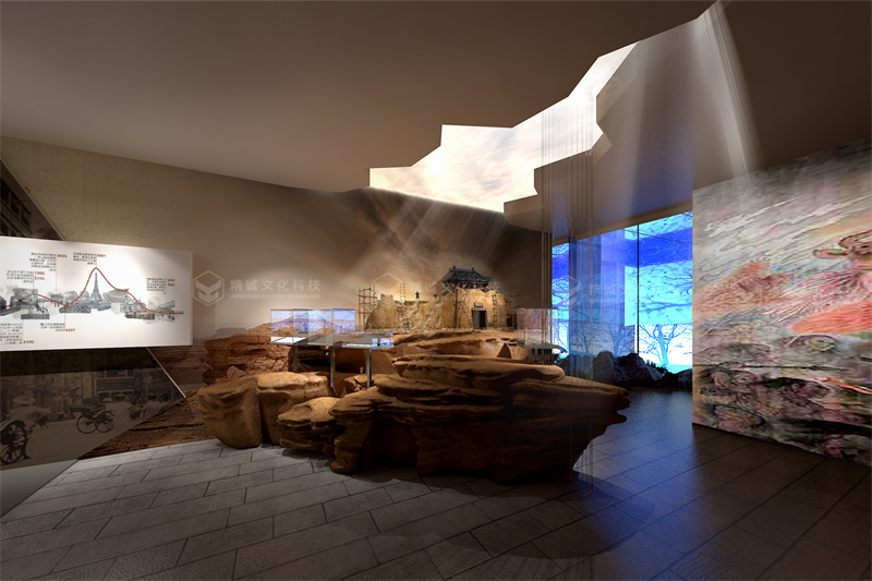 神话展厅设计-潼关古城中国神话展厅