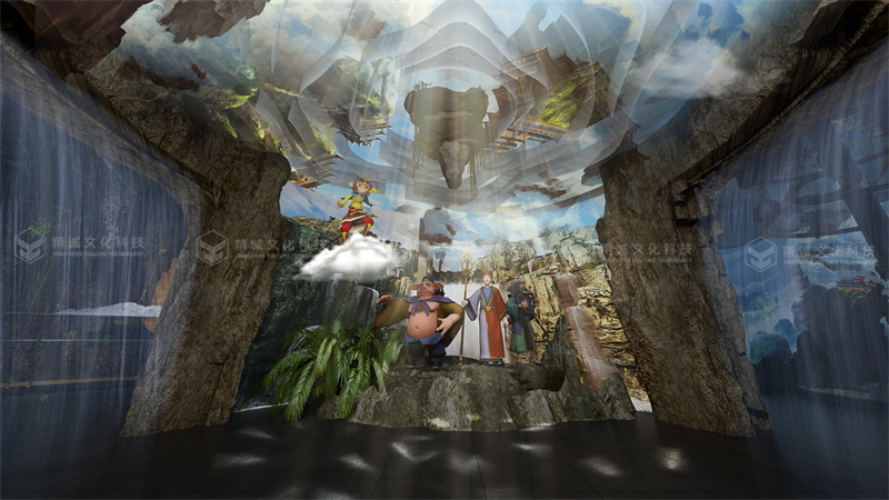 神话展厅设计-潼关古城中国神话展厅