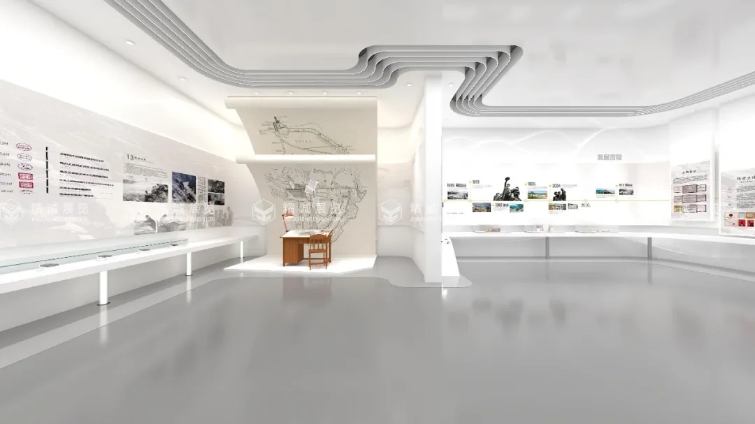 西北水电及新能源香蕉视频黄色免费在线观看产业中心展览馆施工现场